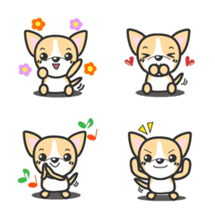 Kawaii Chihuahua Emoji