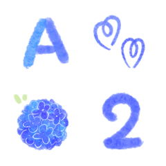 hydrangea flower color Letter Emoji