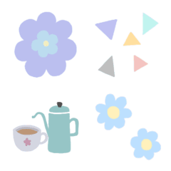 natural and soft color emoji