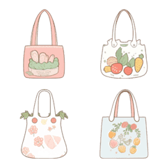 fashionable tote bag Emoji