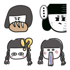 Diversas Expressões da Komori-chan