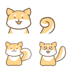 Shiba inu's tail Emoji(ANIMATION ver.)