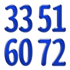 Numbers 33-72
