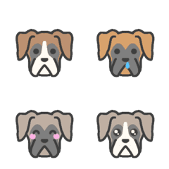 Boxer*emoji Drop ears