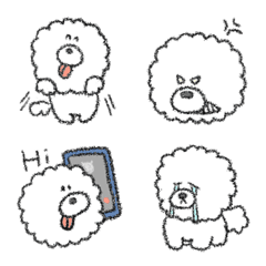 loose and pretty fluffy dogs