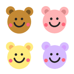 colorful bears!!