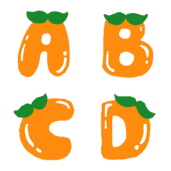 Cute Orange Font