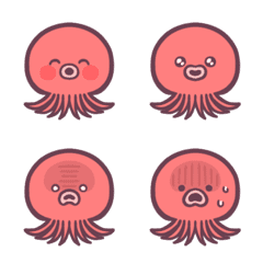 pastel colors octopus