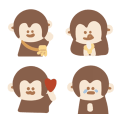 12生肖猴年寶寶寶表情貼