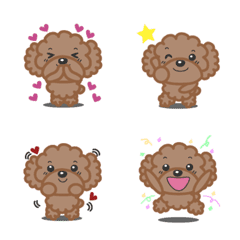 beloved toy poodle emoji