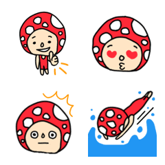 mushroom swimmer