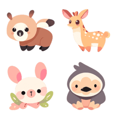 Loose and cute imaginary animals