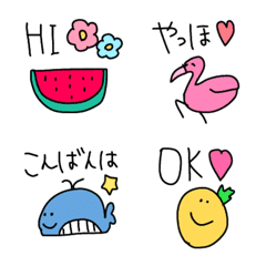 summer skyrocket emoji