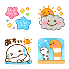kawaii cute summer emoji
