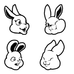 Rabbit Emoji Bibibi01