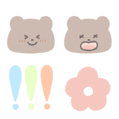 easy to use simple emoji bear