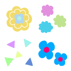 colorful & happy emoji
