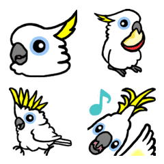 Sulphur-crested cockatoo Emoji