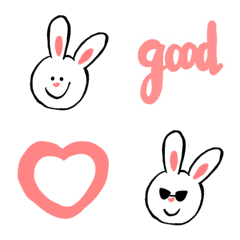 Emoji rabbit JJ