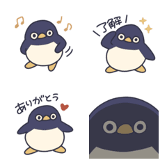 loose and cute! penguin emoji