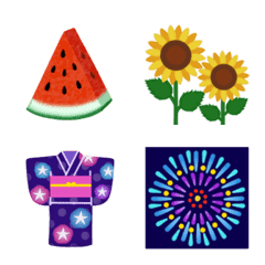 Enjoy Japanese Summer_Emoji