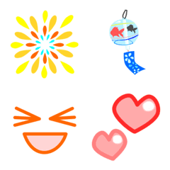 Let's use it! Summer moving emoji!