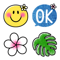 Animated cute Hawaii emoji for you :)
