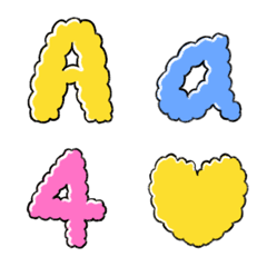 Little cute alphabet a-z