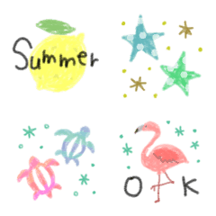 SUMMER! cute Emoji