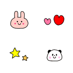Small emojis and animals
