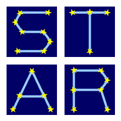 STAR SIGNS FONT