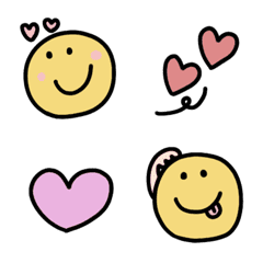 Daily useful kawaii emoji smile