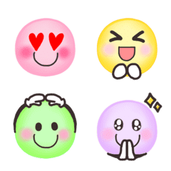 colorful smile moving Emoji