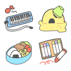 Nursery and kindergarten emojis