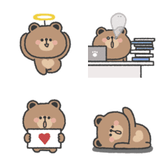 natural bear Emoji 7