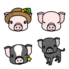 Potbellied Pig Emoji