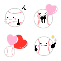 Baseball easy-to-use emoji