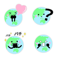 Earth easy-to-use emoji