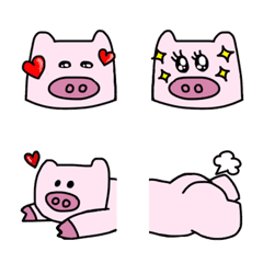 Piggy表情貼1
