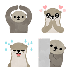Sea otter & River otter Emoji