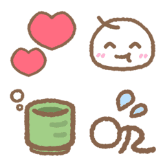 "Bebimochi"Cute emoji for everyday use 2