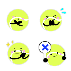 Tennis easy-to-use emoji