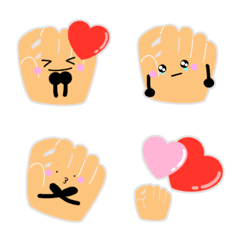 Glove easy-to-use emoji