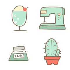 emoji seri hijau