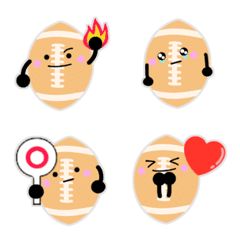 Rugby easy-to-use emoji
