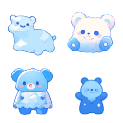 Ai Gummy Bear -Blue- 0w0