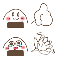 Onigiri -san face Emoji