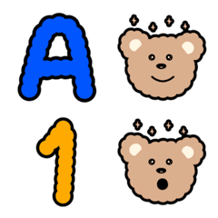 English letters and numbers