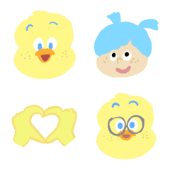 Chick Emoji cute