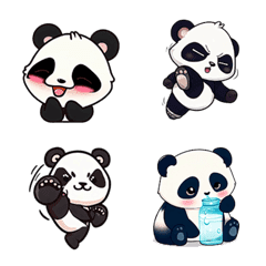 Cute Panda Expressions 2